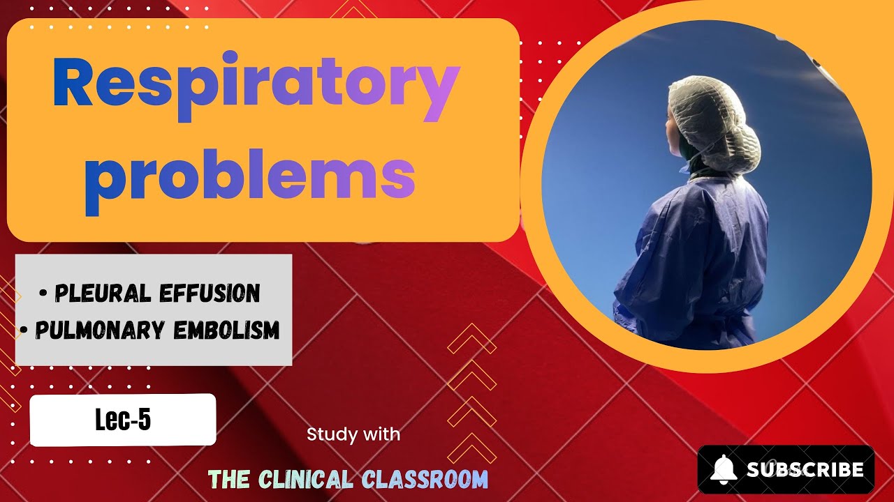 Respiratory Problems || Lec-5 || Adult Health Nursing 