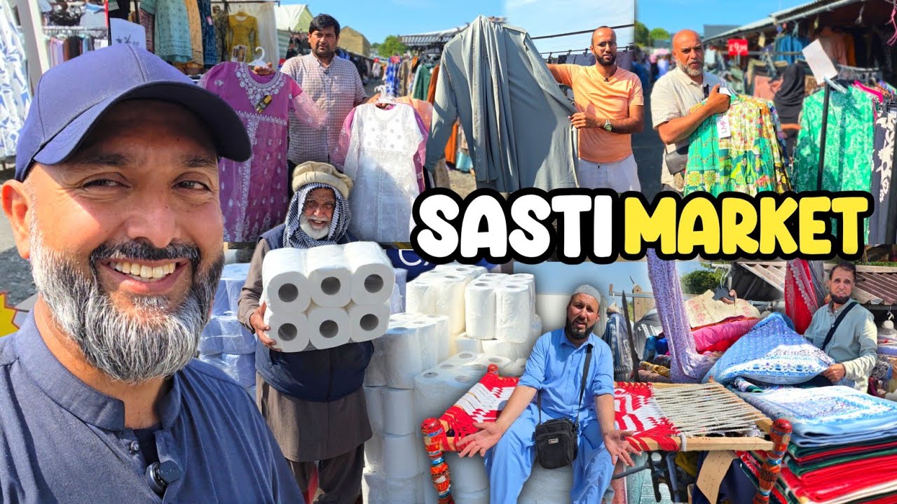 Uk Ki World Famous Pakistani Sasti Market | Pakistani Desi Street Food