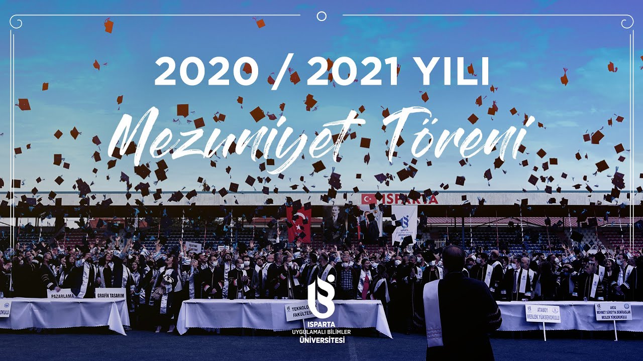 ISUBÜ 2020/2021 Yılı Mezuniyet Töreninden Kesitler