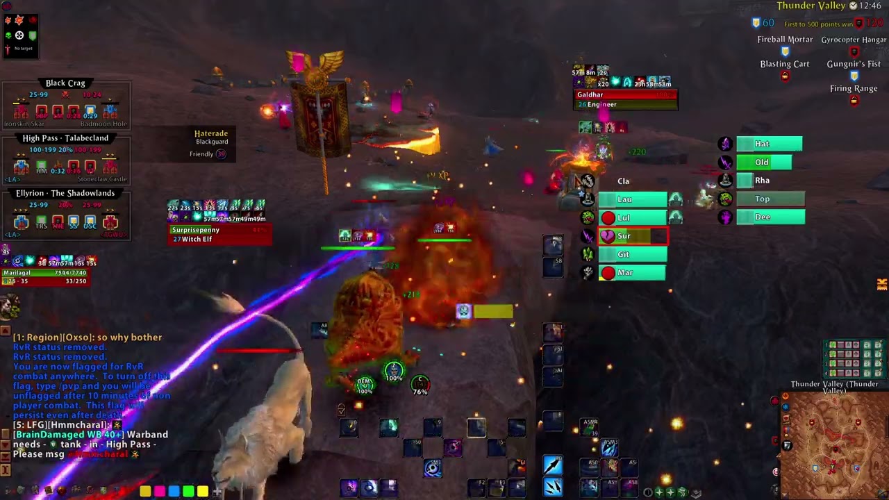 Warhammer online RoR - Thunder Valley scénario