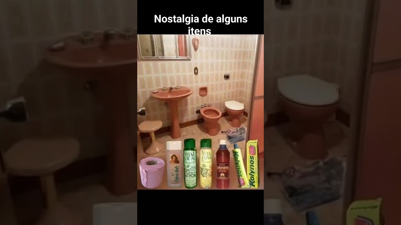 Nostalgia de alguns itens do passado