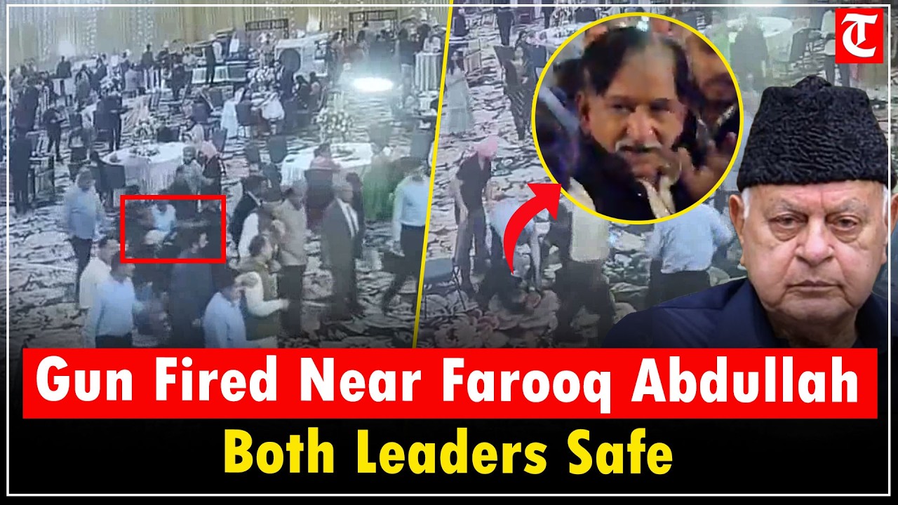 Farooq Abdullah, J-K Deputy CM escape unhurt in attack by gunman in Jammu