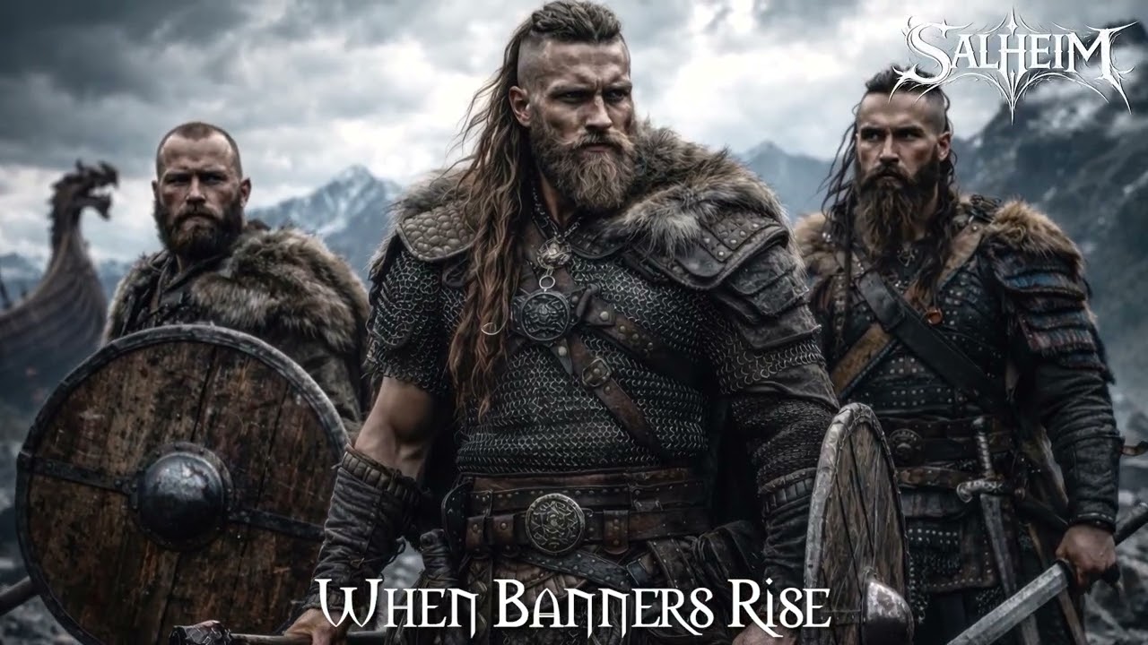 WHEN BANNERS RISE – Nordic Viking Violin Metal | Epic Norse Folk Music | Symphonic Metal