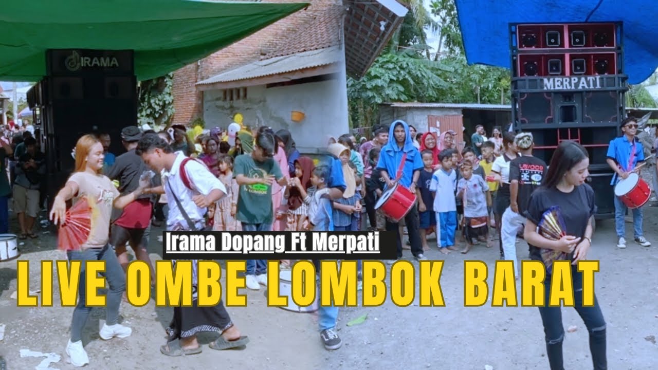 Perdana Irama Dopang Satu Atap Bareng Merpati Live Di Ombe Lombok Barat