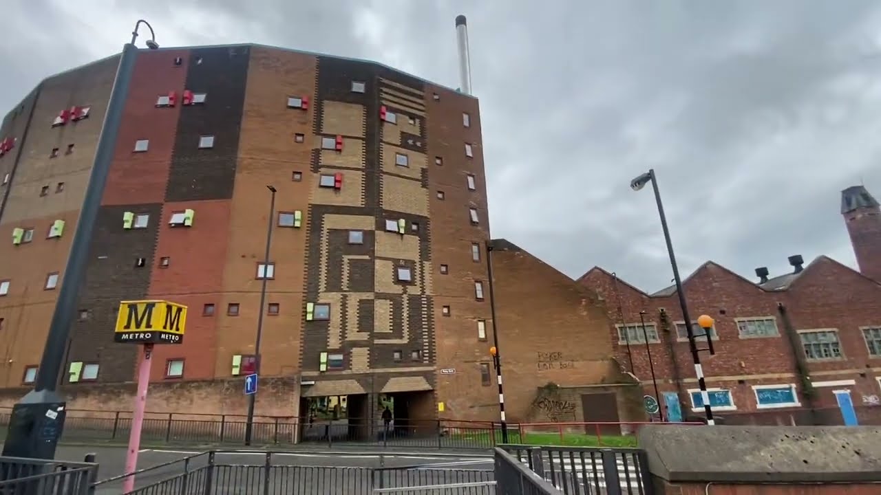 Exploring Byker Wall in Newcastle upon Tyne