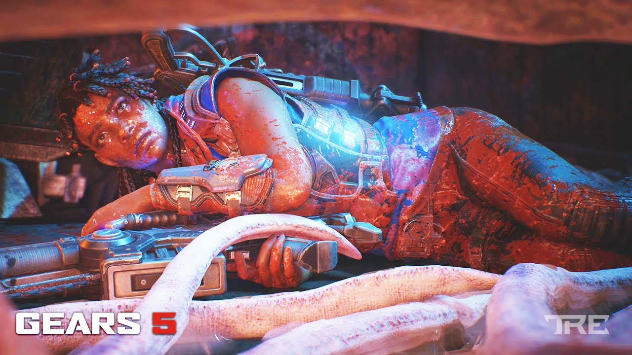 Gears 5 HIVEBUSTERS Campaign Gameplay Walkthrough PART 4 - CHAPTER 4 - RECOLLECTION (XBOX SERIES X)