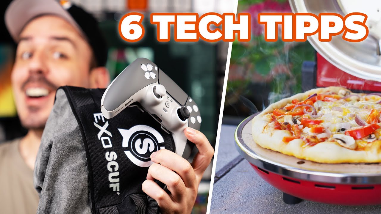 TECH TIPPS 2022 | Pizza, Roboter, Gaming, E-Scooter & mehr!