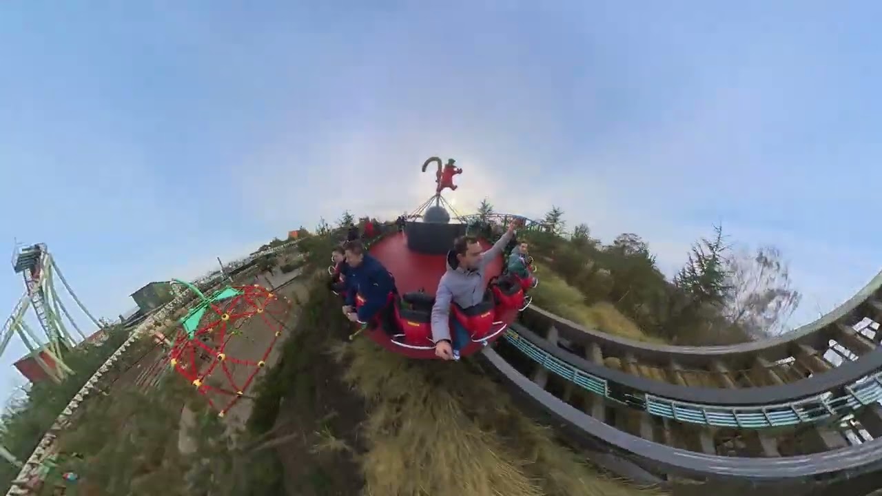 Fliegender Regenschirm - Onride Karls Erlebnis-Dorf Elstal 🎢 🇩🇪 