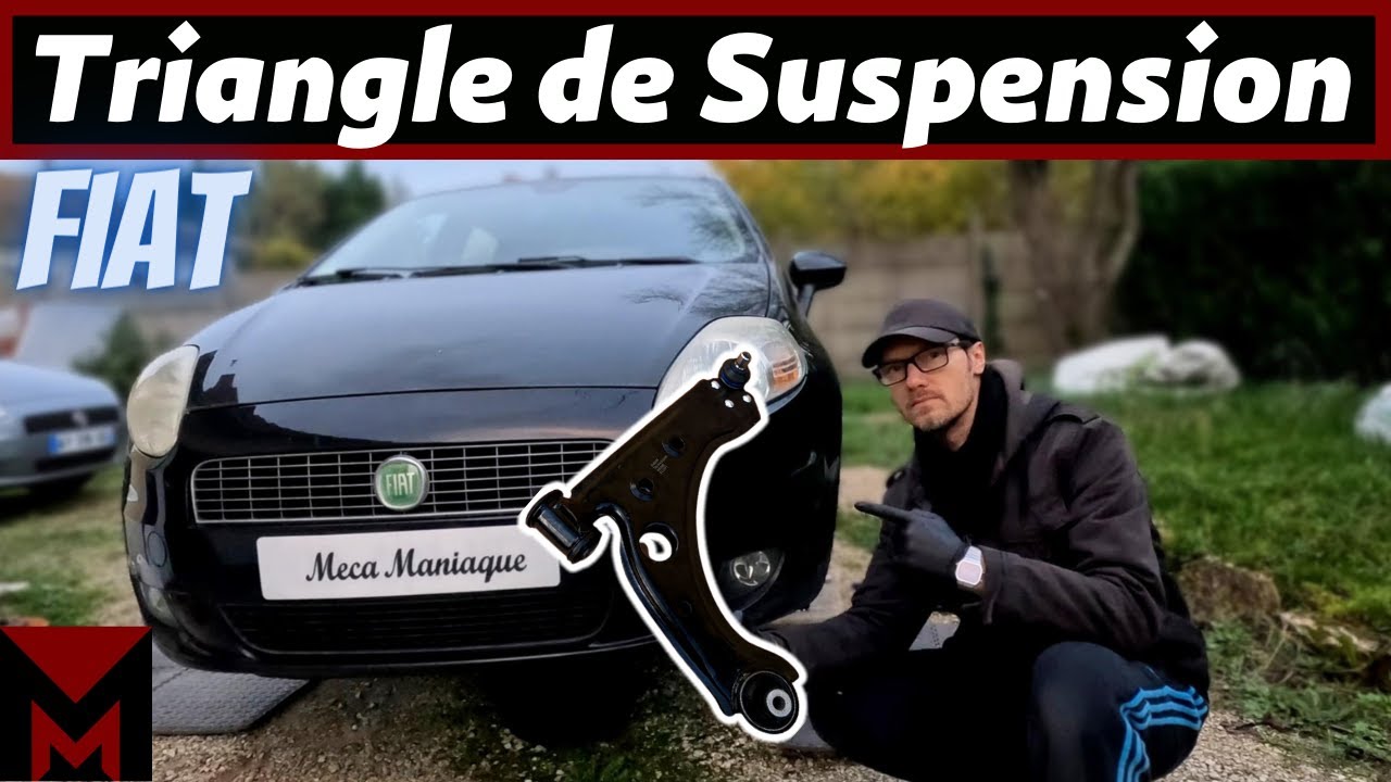Comment Remplacer Triangle de Suspension sur FIAT Grande Punto (Idem 🍀 Alfa Mito) 🔧 Meca Maniaque