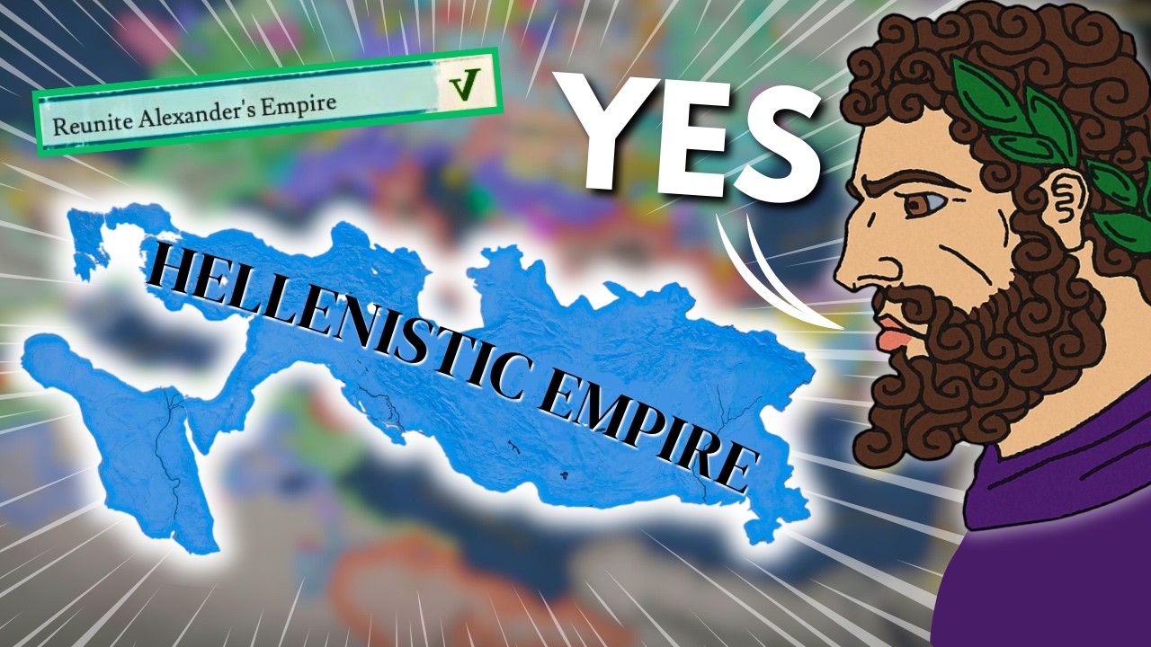 I Restored ALEXANDERS EMPIRE as the HARDEST NATION!