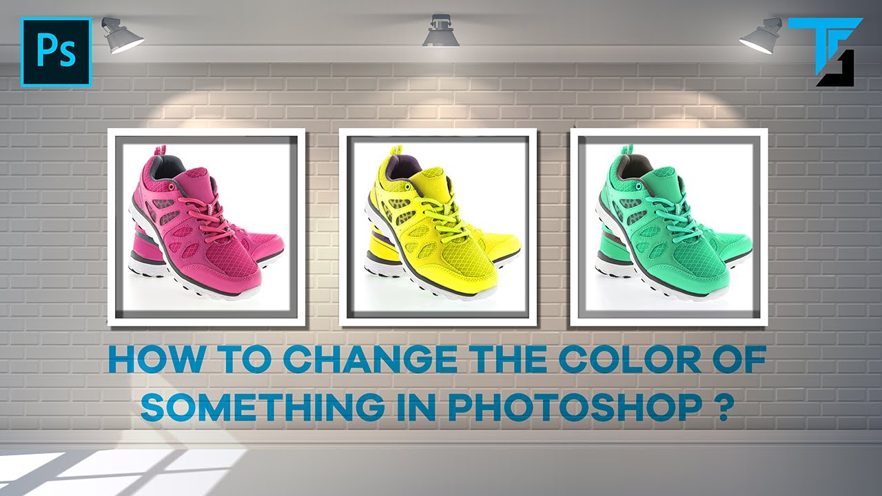 How to change the color of an object in photoshop