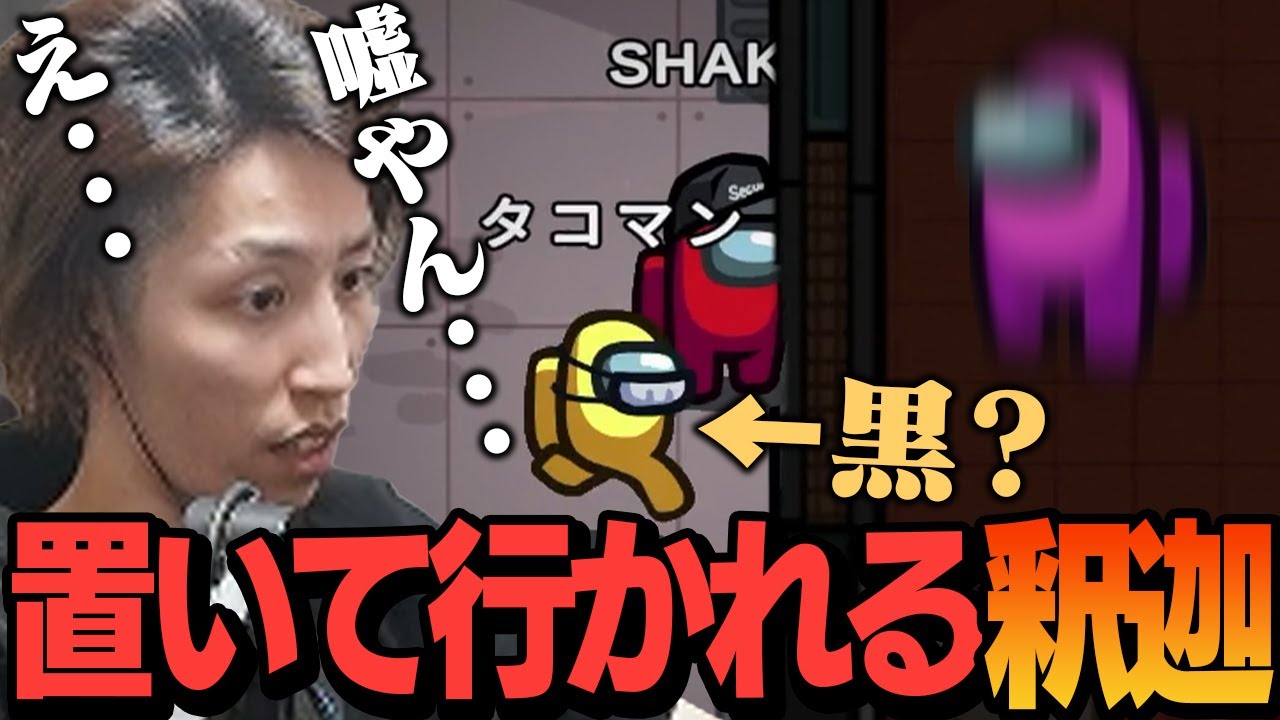 【嘘やん】ayuhaさんに置いて行かれ思わず関西弁が出る釈迦【Among Us】