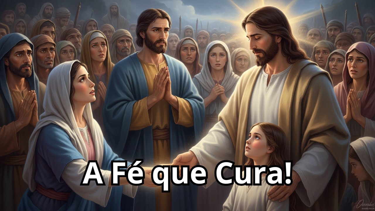 EVANGELHO DE HOJE 03/FEV – A Fé que Cura: Jesus Restaura a Vida da Mulher e da Menina!