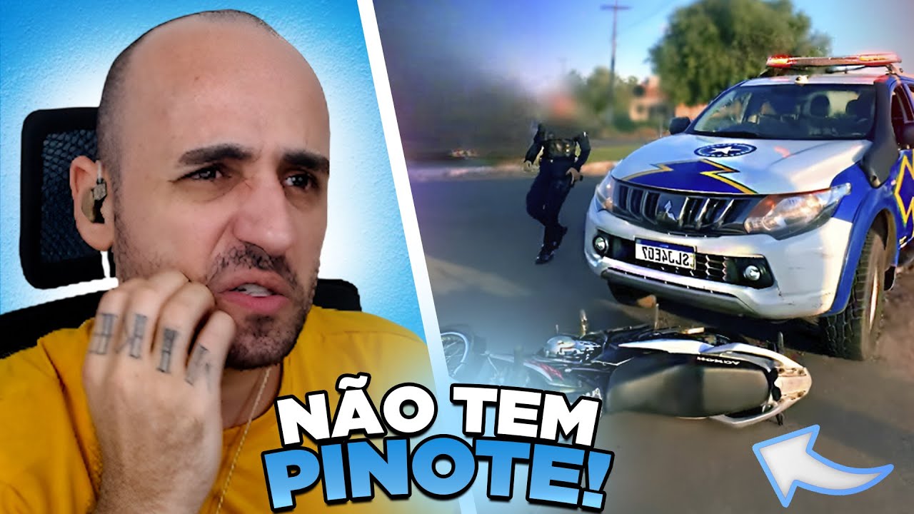 ELE ACHOU QUE IA FUGIR?! - React ENQUADROS DE MOTO (EP. 118)