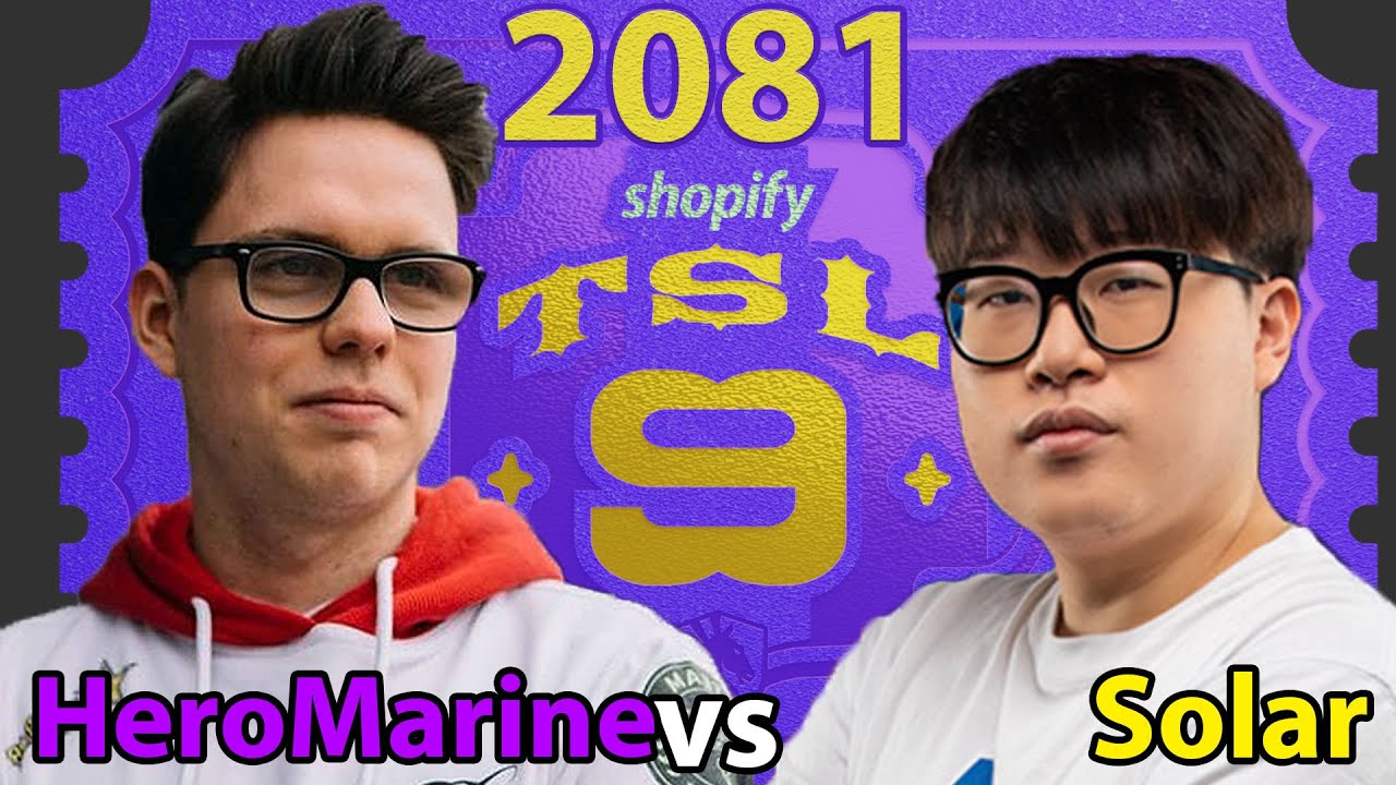StarCraft 2 - Replay-Cast #2081 - 🇩🇪 HeroMarine (T) vs 🇰🇷 Solar (Z) - TSL9 [Deutsch]