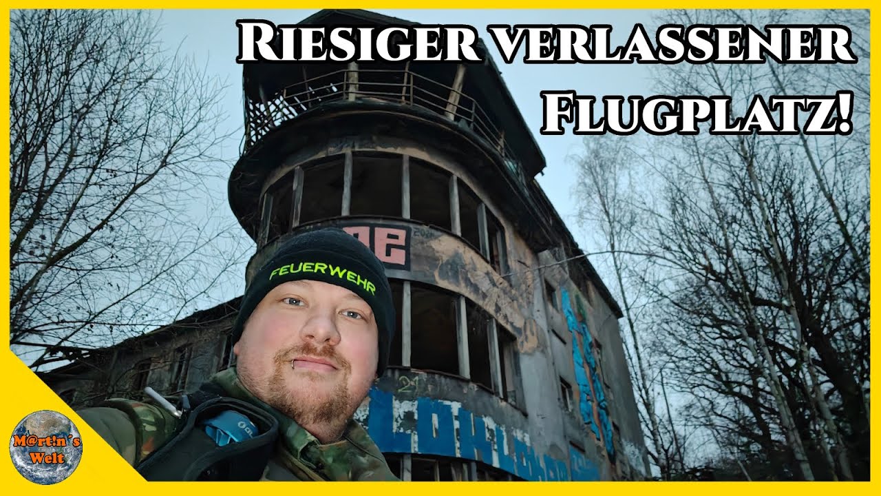 Dieser verlassene Flugplatz ist riesig!