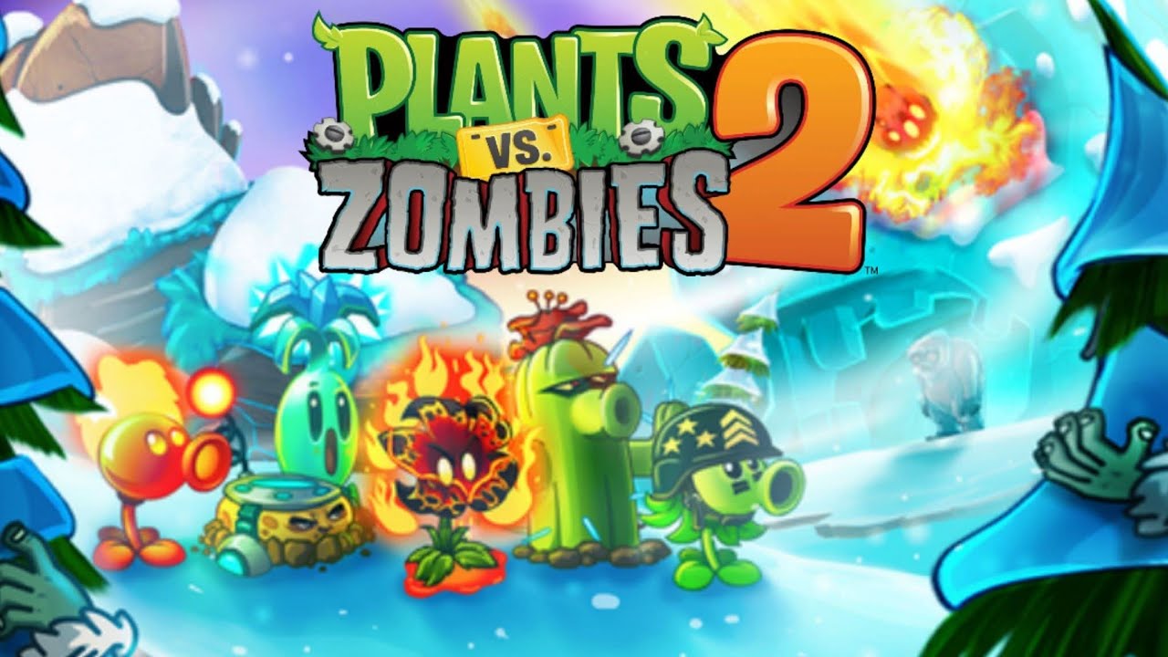 Plants vs Zombies 2 La Aventura de Megaguisantralladora (Nivel 1 al 10).