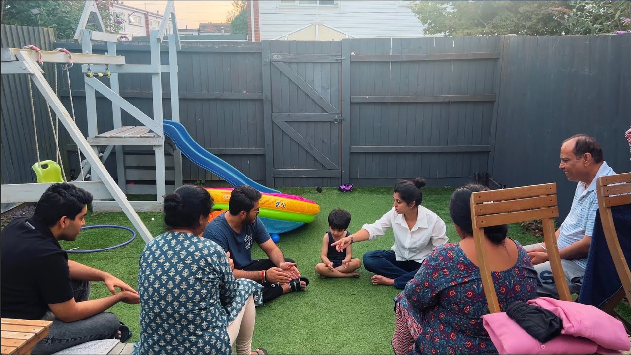 Having a great time in UK with Family.