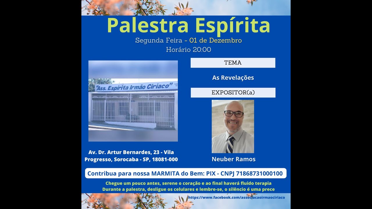 Palestra - Neuber Ramos - As Revelações