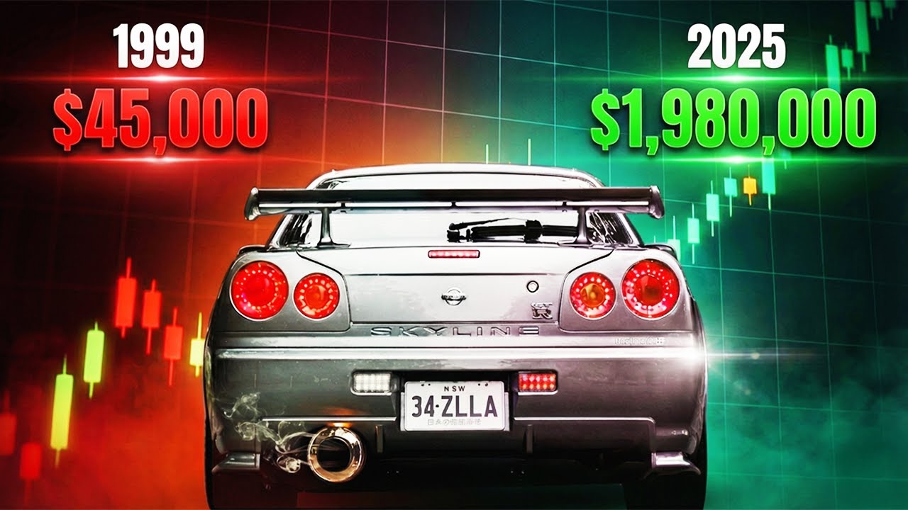 ¿Por qué el Skyline R34 GT-R es tan CARO?