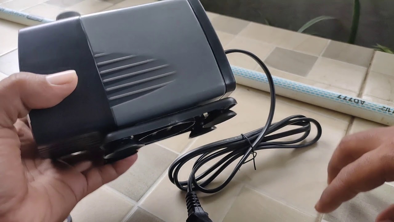 ATMAN AT-105 || UNBOXING pompa kolam aquarium 3000L/H || test head max