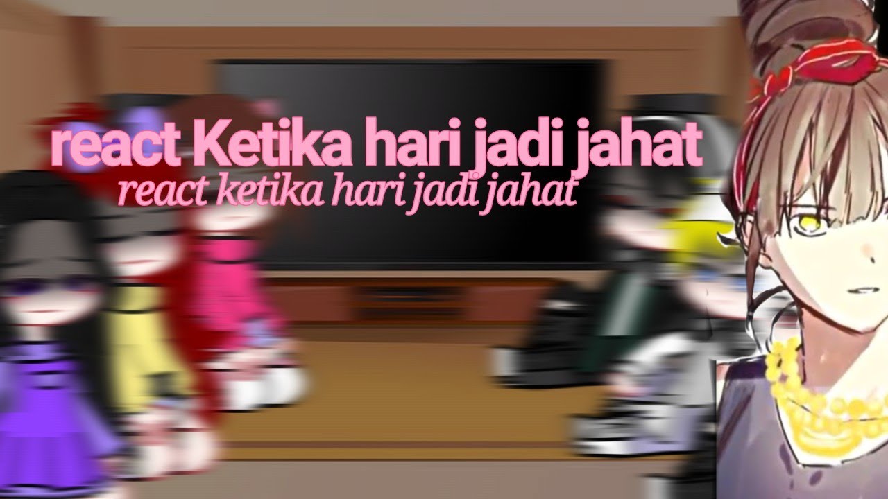 react to Koo hari ketika jadi jahat Pt3 // Shinbi house// Shinbi house versi gacha nox//#gacha_nox