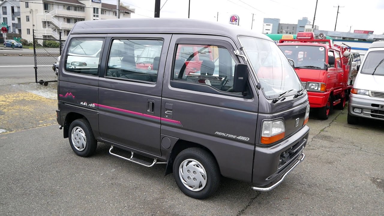 Прогулка по Honda Street Racoon 4WD 1995 года