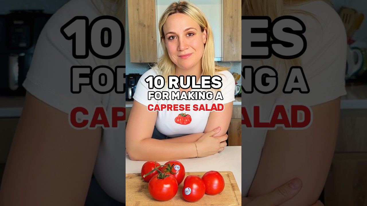 10 правил приготовления идеального салата &laquo;Капрезе&raquo;: рецепт #капрезе #салаткапрезе #томат #рецепт...