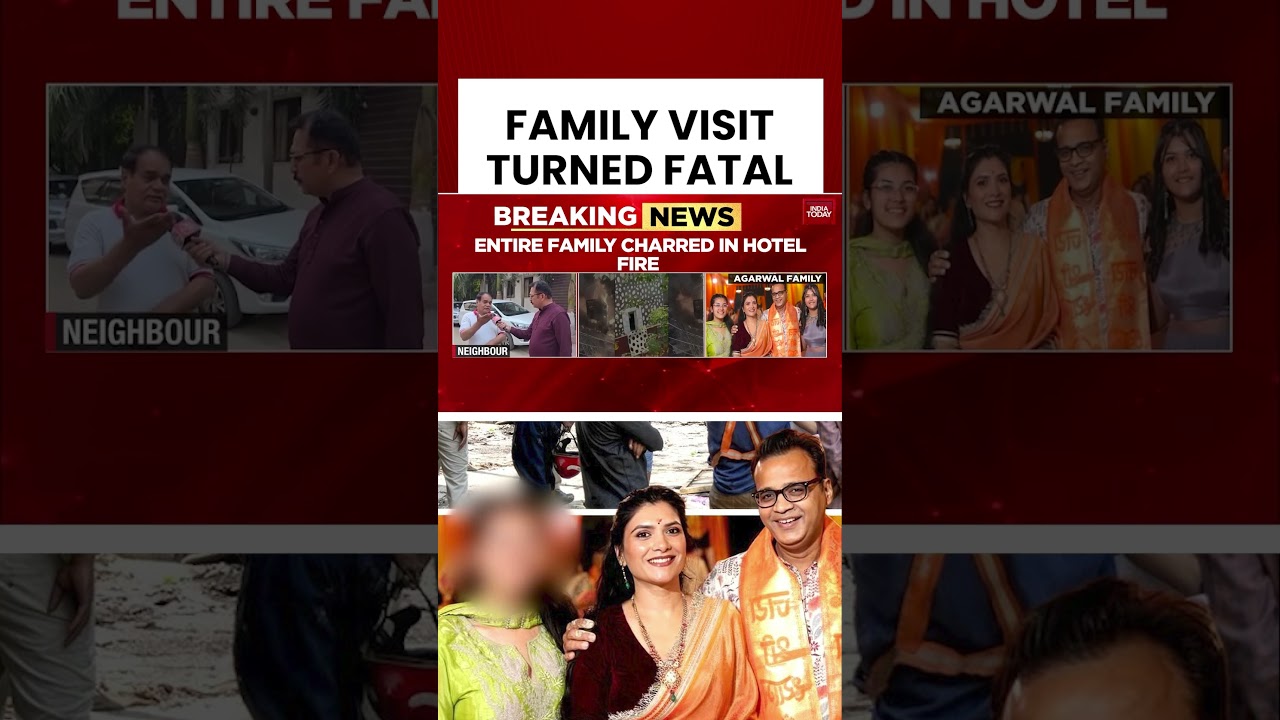 Delhi Hotel Fire: Gurugram Family Visit Turns Into Tragedy #delhifire #delhinews #malviyanagar