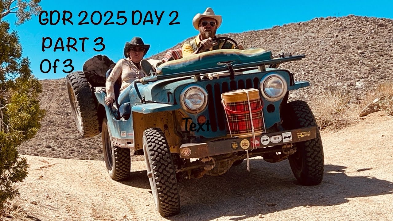 GDR 2025 Episode 4 (The Go Devil Run) Heart Attack Hill with Willys FlatFender Jeeps