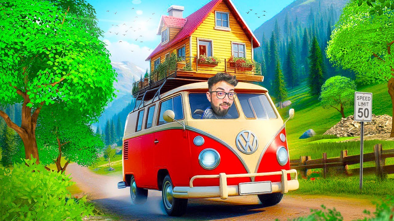 SIMULADOR DE VIAJE EN CARAVANA en MUNDO ABIERTO 😍 | Outbound