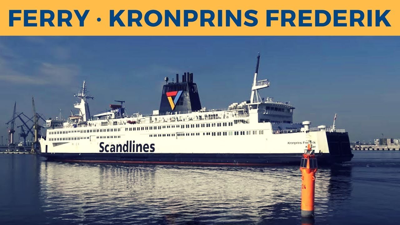 Ferry KRONPRINS FREDERIK in Warnem&uuml;nde (Scandlines)