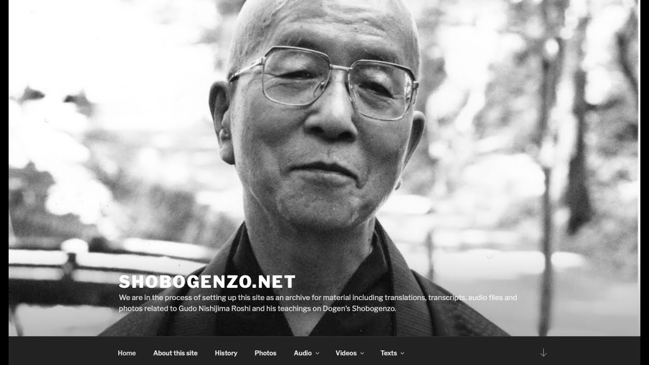 Nishijima Roshi's Philosophy