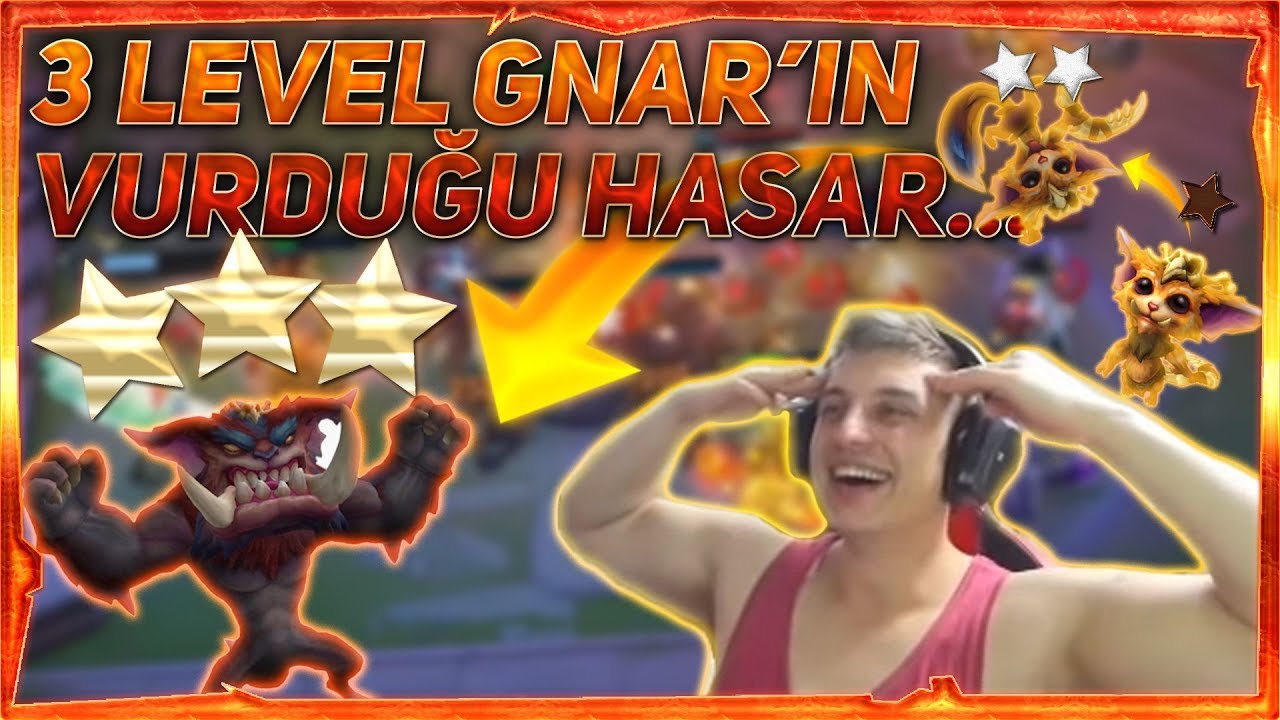 3 LEVEL GNAR'I DURDURABİLİR MİSİNİZ? | LEVO LOL TAKTİK SAVAŞLARI