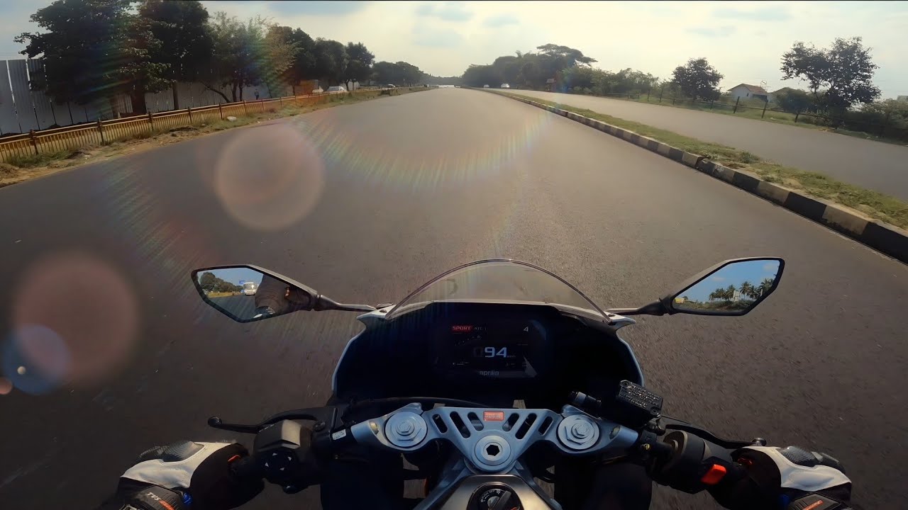 Cruising The Open Highway-A Motorcycle Symphony | Aprilia | Pure-Sound | Gopro | Rode [4K]
