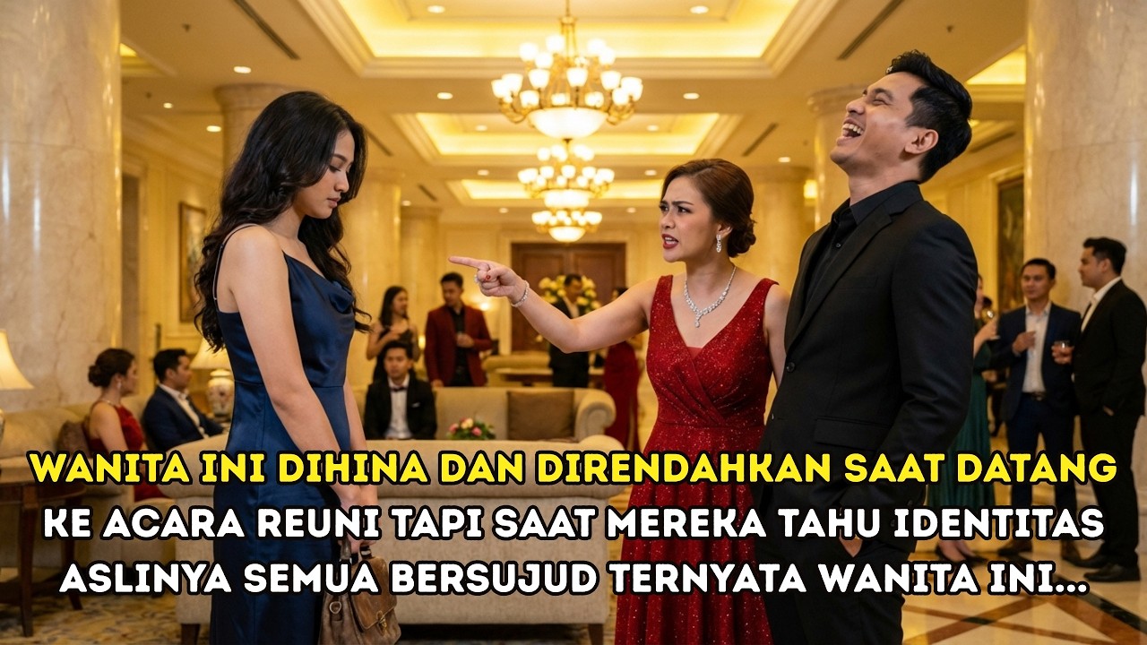 DIHINA DAN DIRENDAHKAN SAAT REUNI - NAMUN SAAT TAHU IDENTITAS ASLINYA MEREKA BERSUJUD