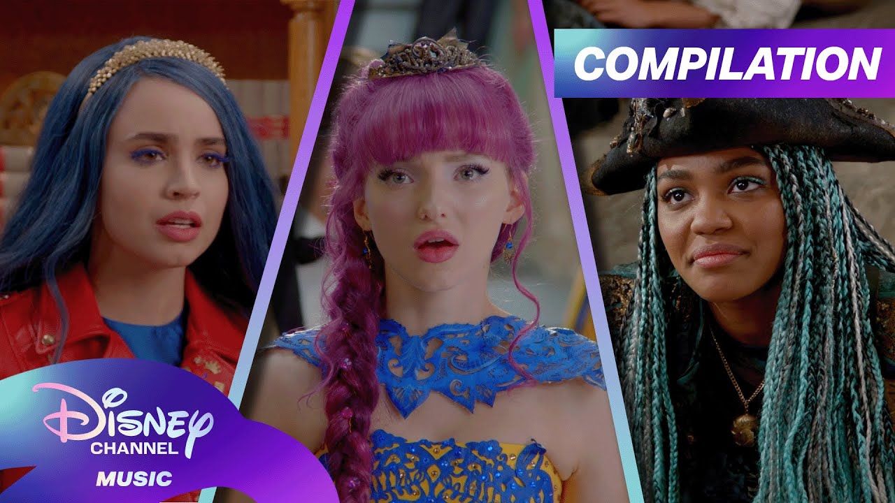 Best of Disney Descendants 2 Compilation! 😈✨ | @disneychannelmusic