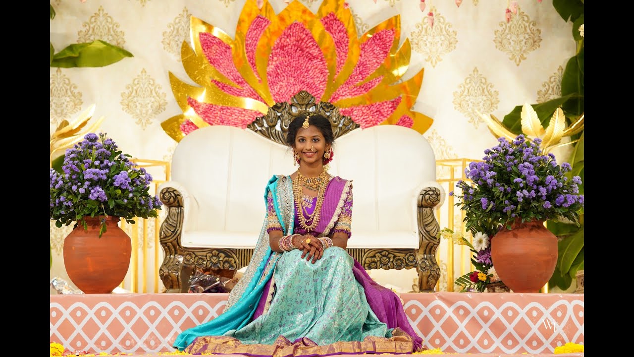 Greeshmita Half saree celebrations
