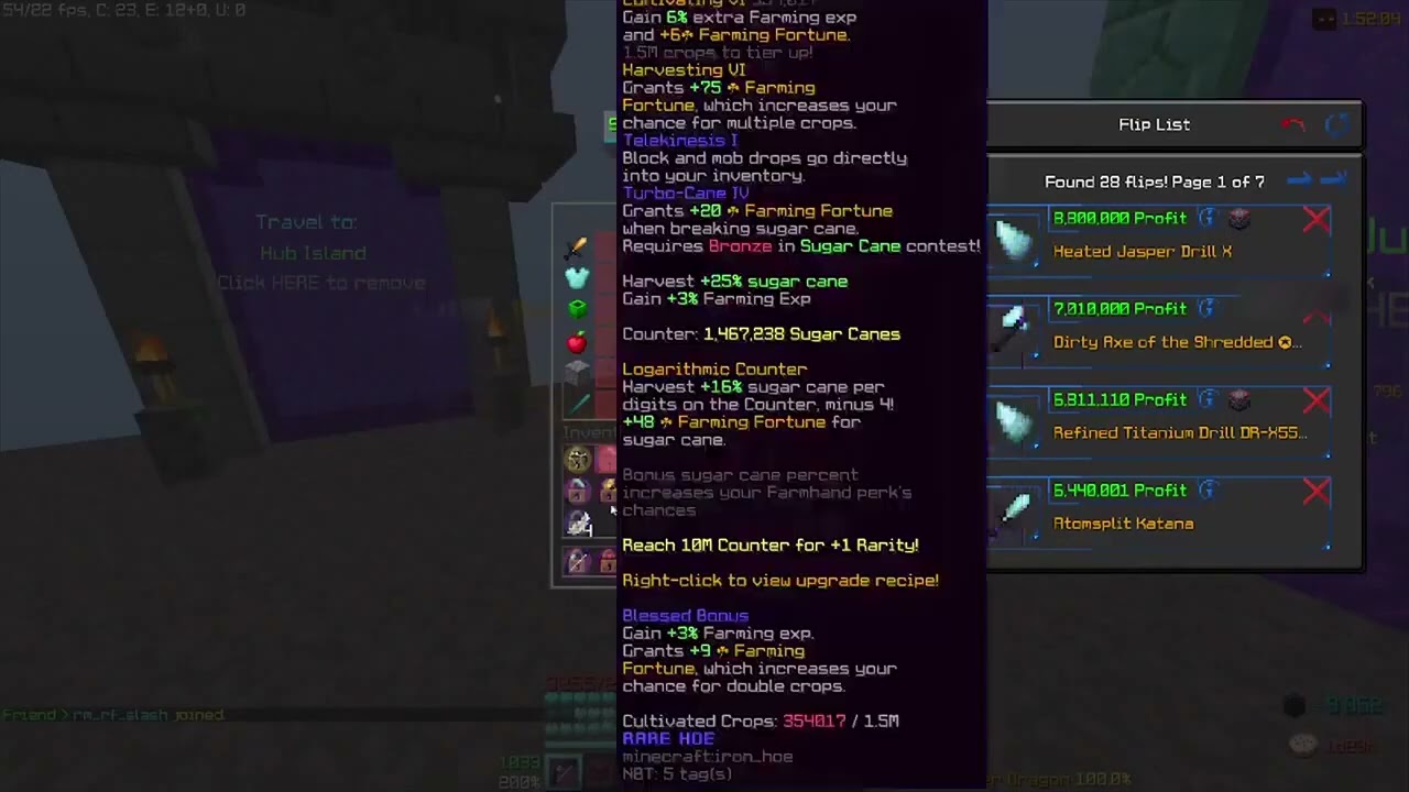 Hypixel Skyblock Best Item Auction Sniper Mod Legal 900M PROFIT