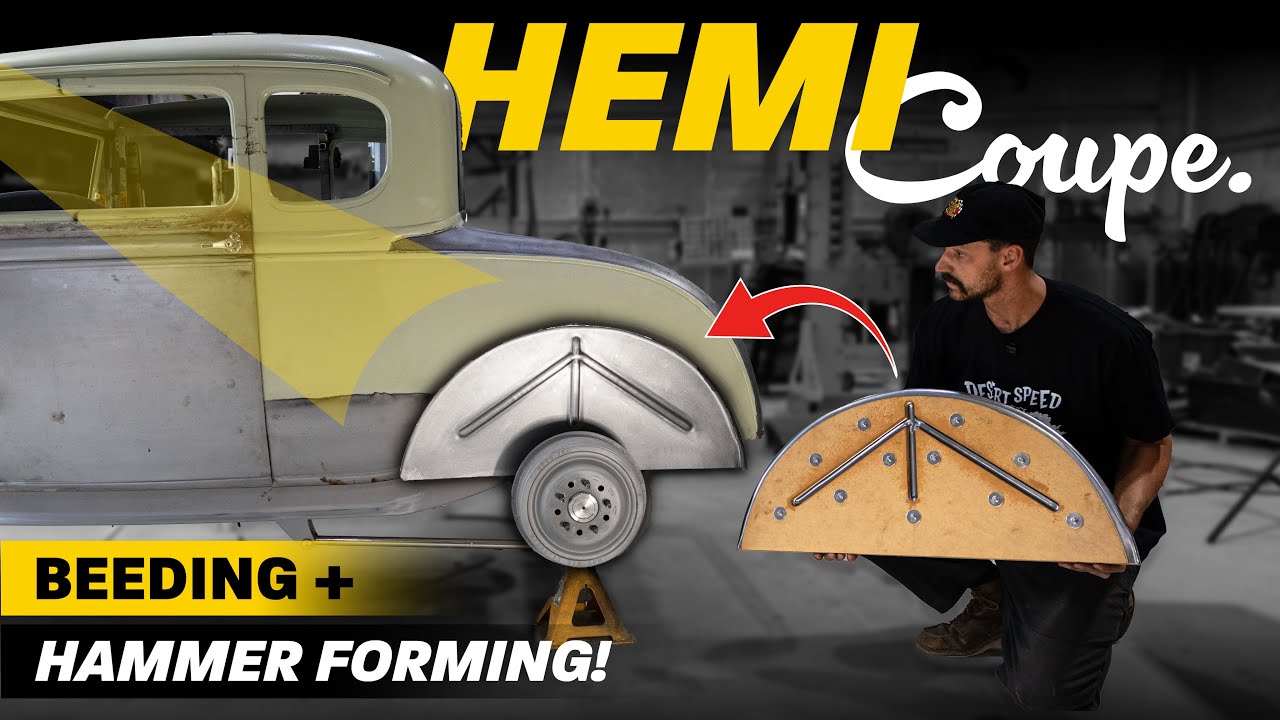 Building a 2-in-1 Buck for Hammer Forming & Beading Custom Wheel Wells | Hemi Coupe