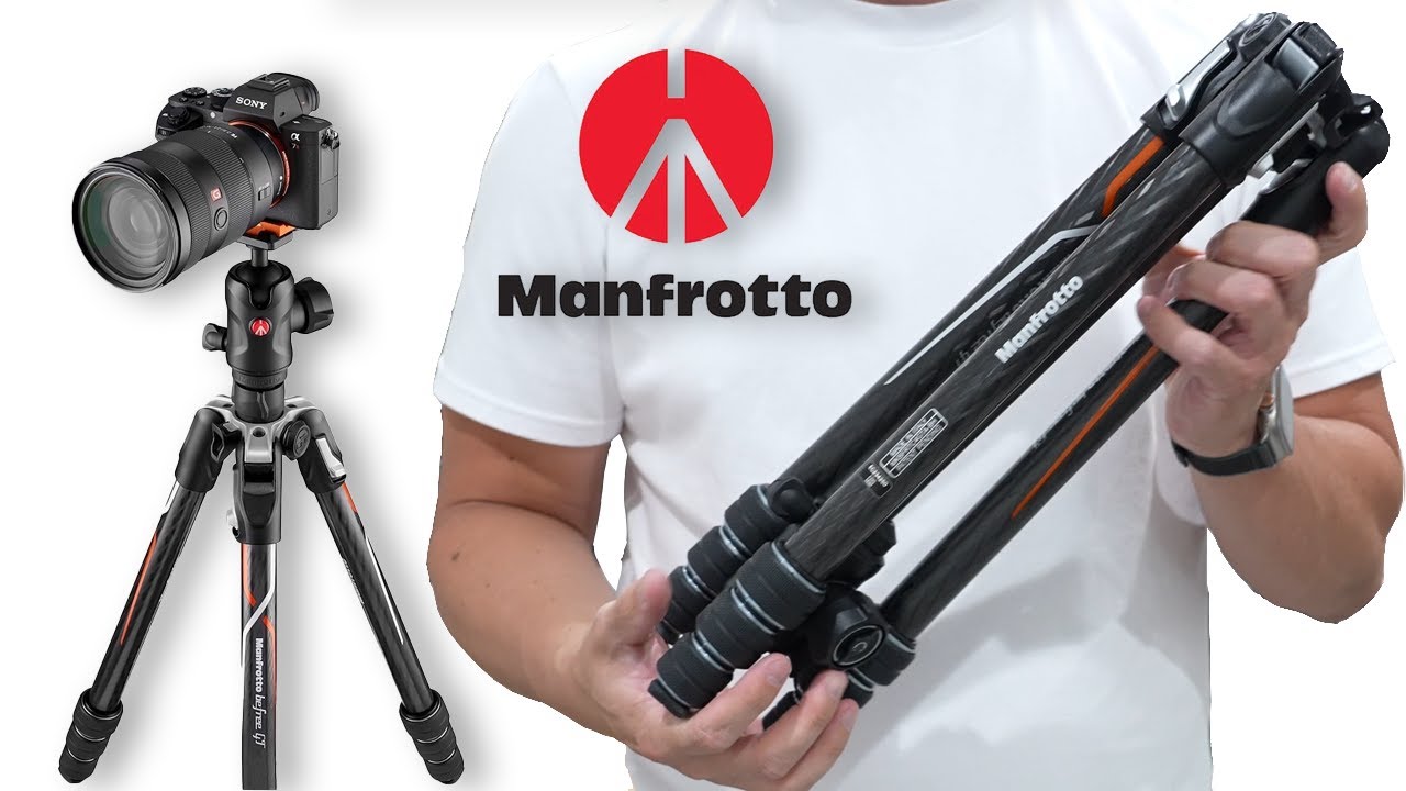 Manfrotto Befree GT PRO Travel Carbon Fiber Tripod for Sony α Cameras