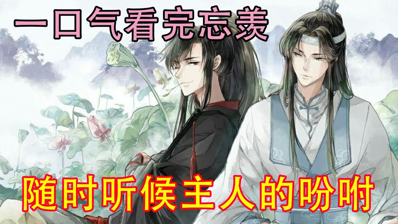 一口气看完忘羡《随时听候主人的吩咐》恭贺魏无羡蓝忘机夫夫踏破虚空飞升了可以遨游三千世界可以看尽世界繁华了