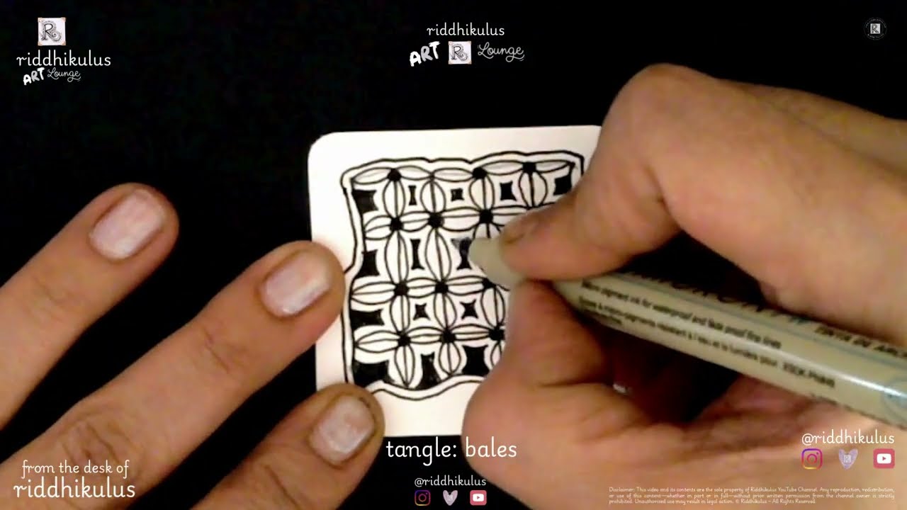 Riddhikulus Art Lounge: Monotangle: Bales