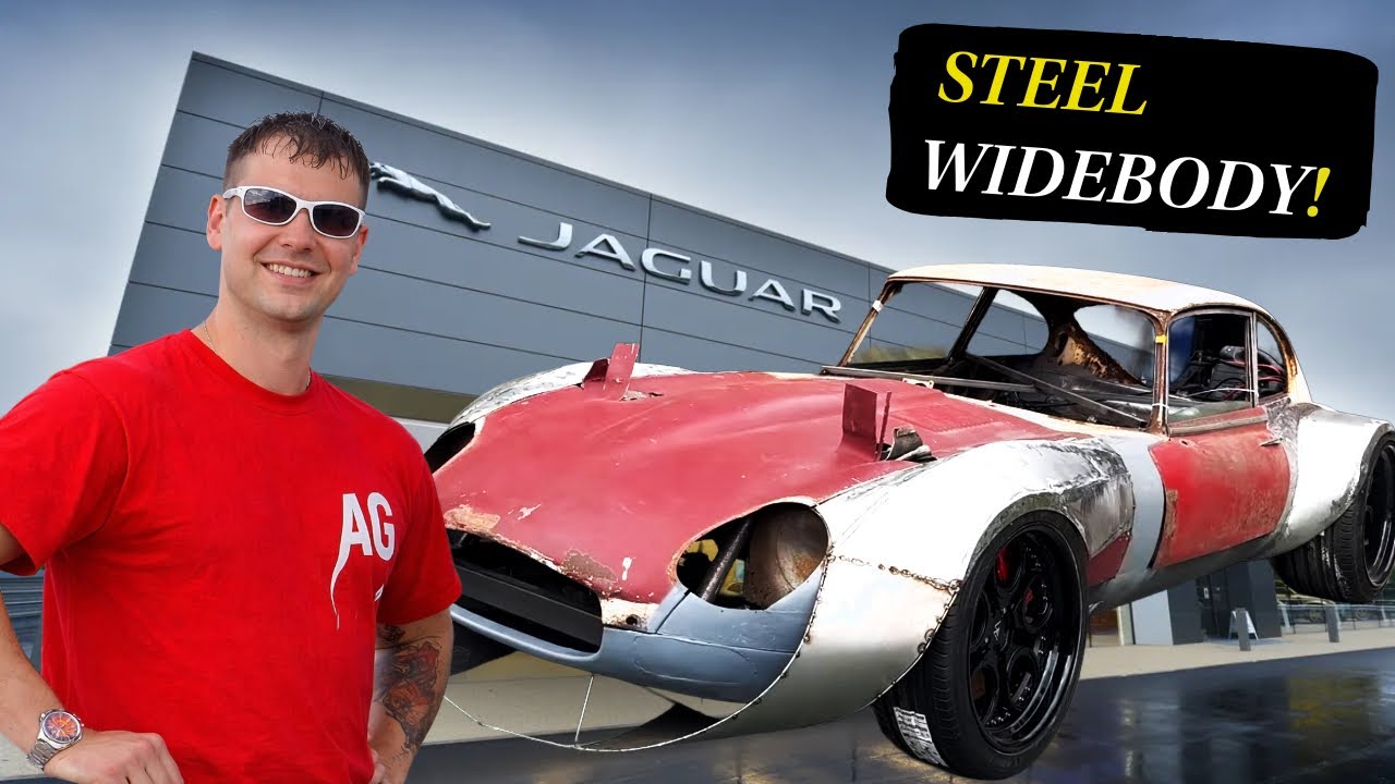 How To Build A Steel Wide Body - E-Type Jaguar Revenge - EP70