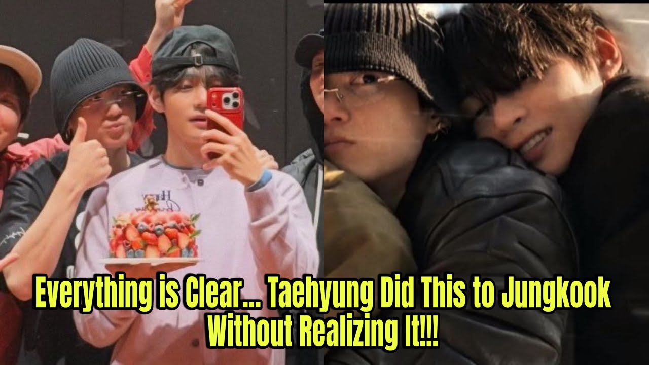 Everything is Clear... Taehyung Did This to Jungkook Without Realizing It!!!