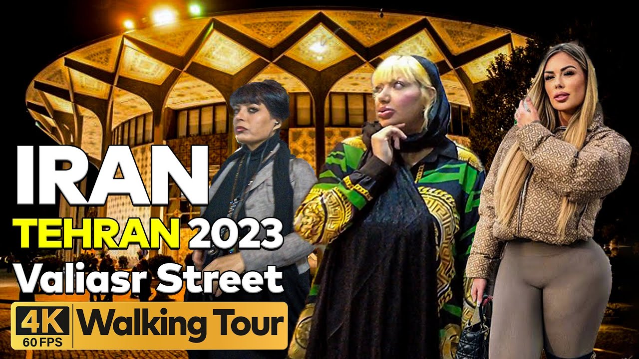 Take A Night Walk Through Tehran 2023🇮🇷IRAN 4K Nightlife & Street Walk