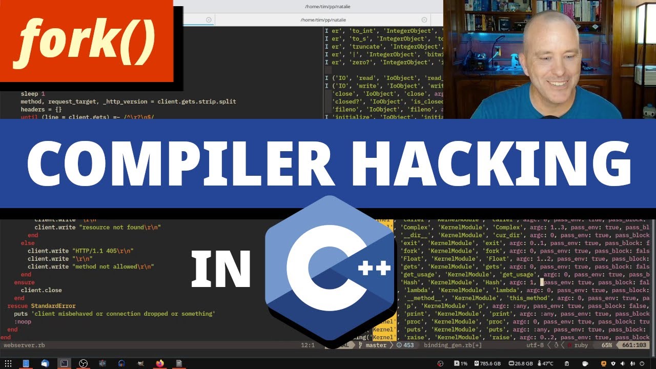 fork() System Call | Ruby | C++ | Compiler Hacking