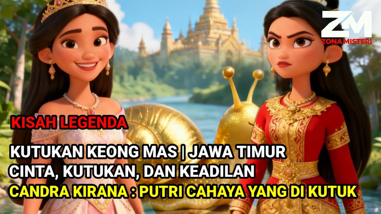 KISAH LEGENDA‼️ KUTUKAN KEONG MAS | CANDRA KIRANA YANG DI KHIANATI IRI HATI DEWI GALUH
