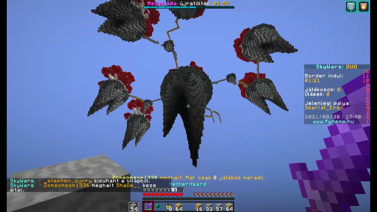 FyreMC SkyWars 9. Rész [Tomikapecs ellen]