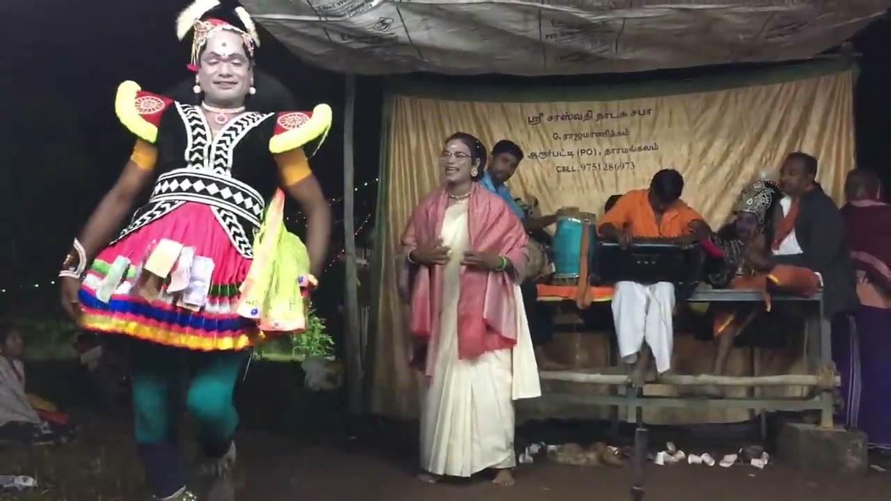 Karnan Sandai Part 5   Therukoothu   Mahabharatham   Karnan Puranam   கர்ணன் சண்டை   தெருக்கூத்து